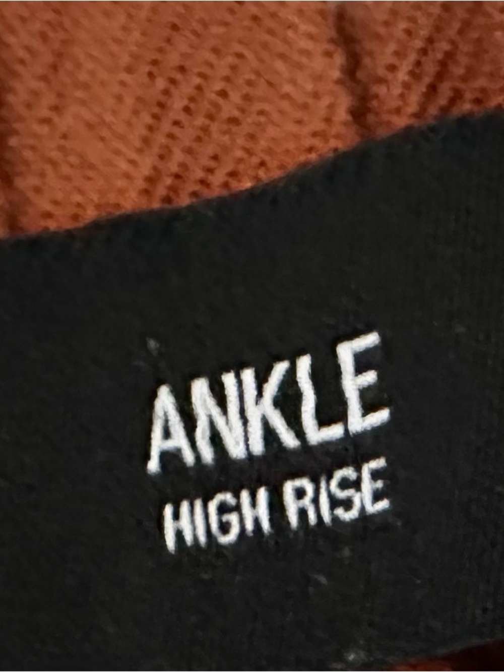 Express Linen Pants Rust Color Hi Rise - Picture 10 of 10